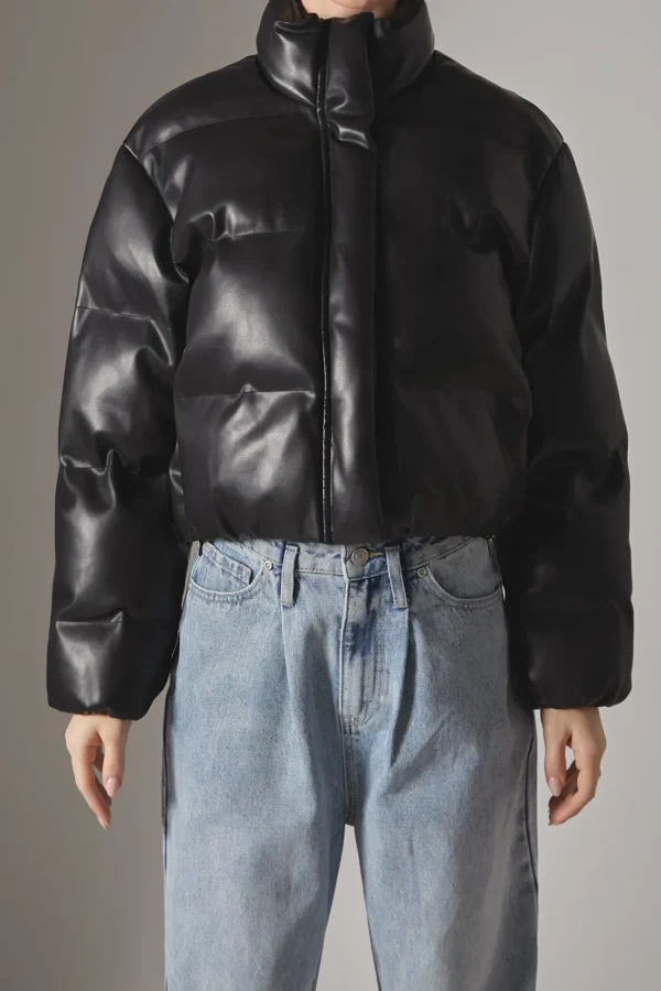 GREY LAB Jackets & Coats | Tops*- Cropped Puffer Jacket