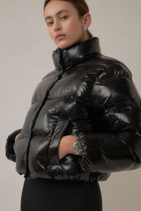 GREY LAB Jackets & Coats | Tops*- Cropped Puffer Jacket