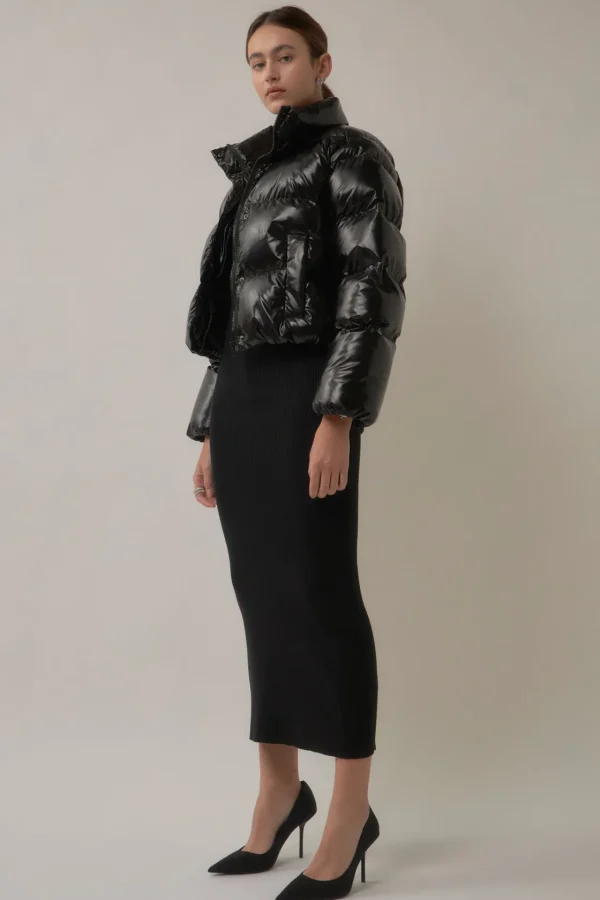 GREY LAB Jackets & Coats | Tops*- Cropped Puffer Jacket