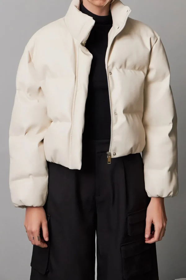 GREY LAB Jackets & Coats | Tops*- Cropped Puffer Jacket