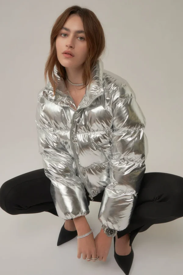 GREY LAB Jackets & Coats | Tops*- Cropped Puffer Jacket