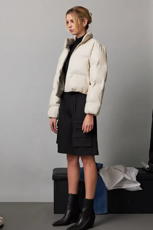 GREY LAB Jackets & Coats | Tops*- Cropped Puffer Jacket