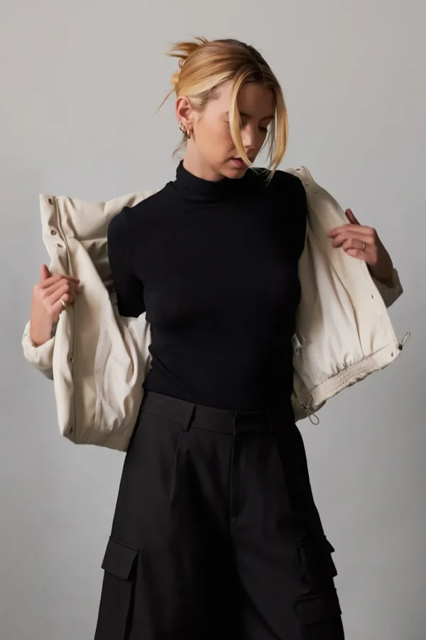 GREY LAB Jackets & Coats | Tops*- Cropped Puffer Jacket