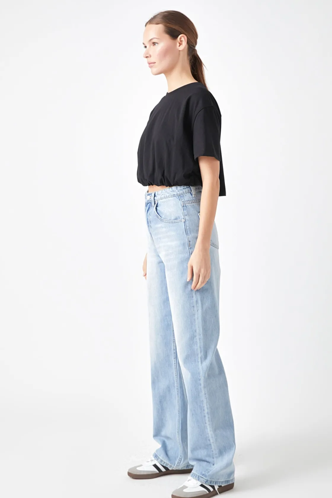 grey_lab__cropped_top_wit_12.webp GREY LAB Tops*- Cropped Top with Elastic Band