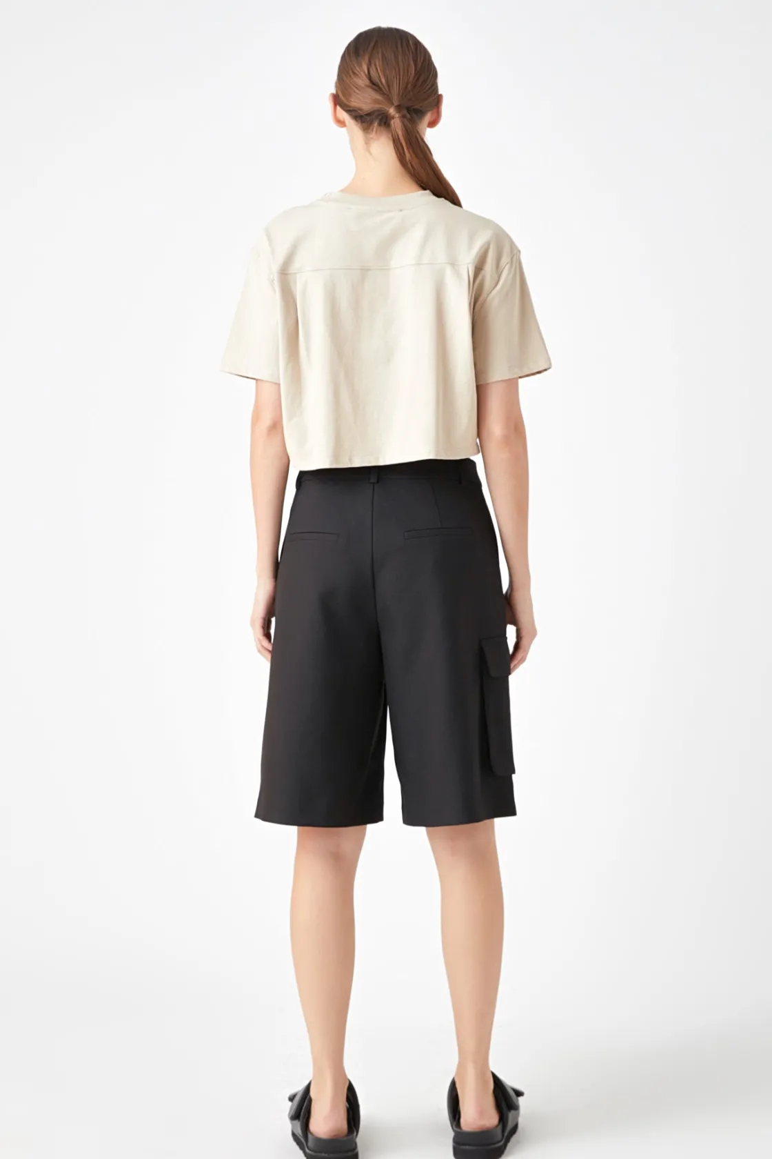 grey_lab__cropped_top_wit_8.webp GREY LAB Tops*- Cropped Top with Elastic Band