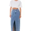 GREY LAB Tops*- Cropped T-Shirt WHITE