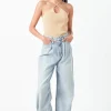 GREY LAB Sweaters & Knits | Tops*- Crossover Skinny Rib Knit Top