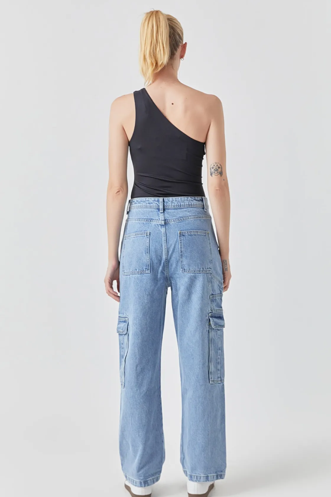 grey_lab__cut_out_asymmet_3.webp GREY LAB Tops*- Cut Out Asymmetric Bodysuit BLACK