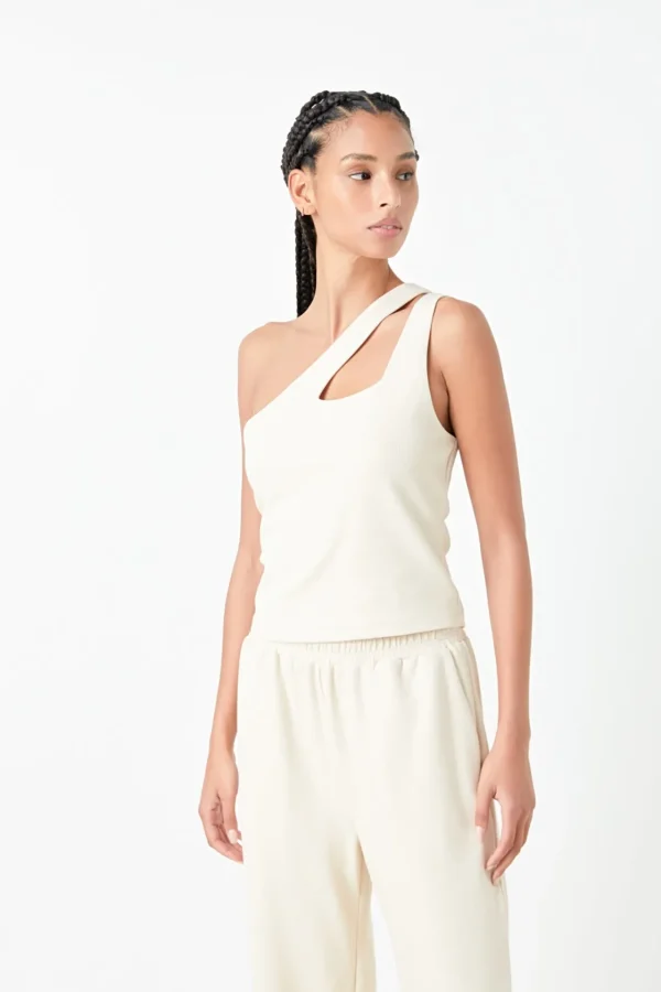 GREY LAB Tops*- Cut-Out Detail Tank Top