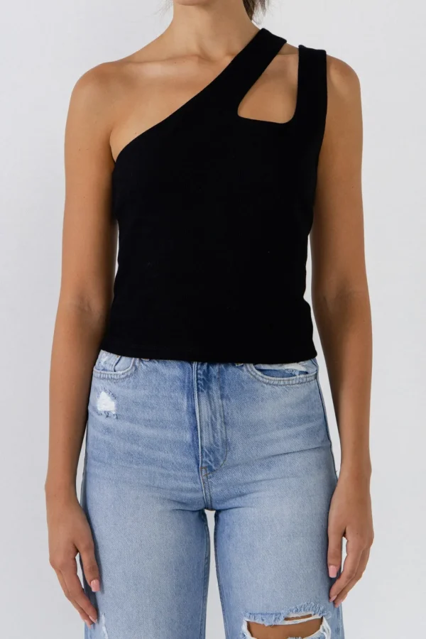 GREY LAB Tops*- Cut-Out Detail Tank Top