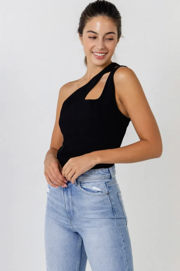 GREY LAB Tops*- Cut-Out Detail Tank Top