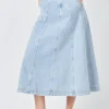 GREY LAB Denim | Skirts*- Denim Maxi Skirt LIGHTDENIM