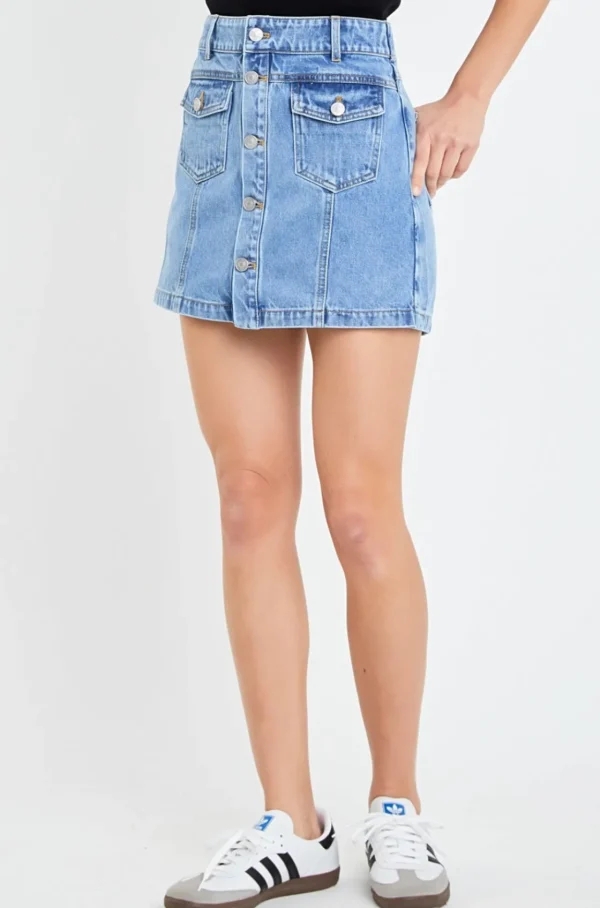 GREY LAB Denim | Tops*- Skort DENIM