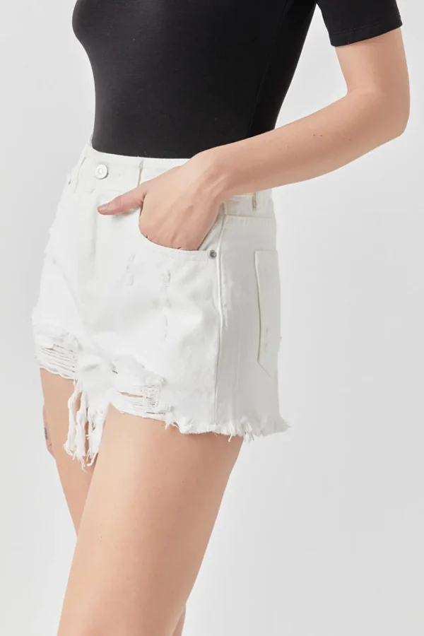 GREY LAB Shorts & Skorts | Tops*- Destroyed Denim Shorts
