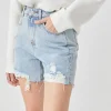 GREY LAB Denim | Shorts & Skorts*- Destroyed Hem Denim Shorts