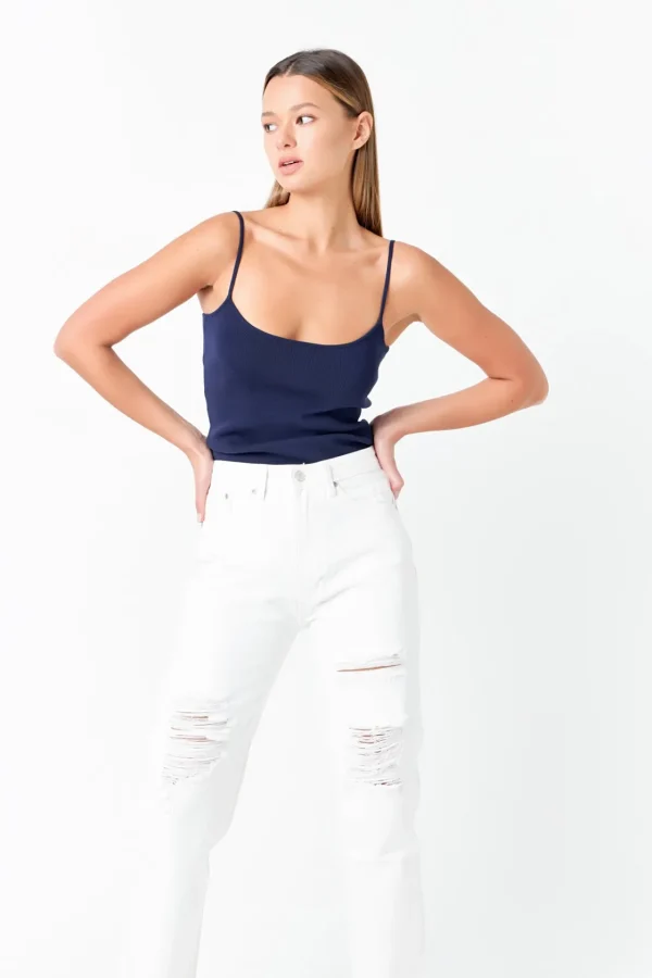 GREY LAB Denim | Tops*- Destroyed Jeans