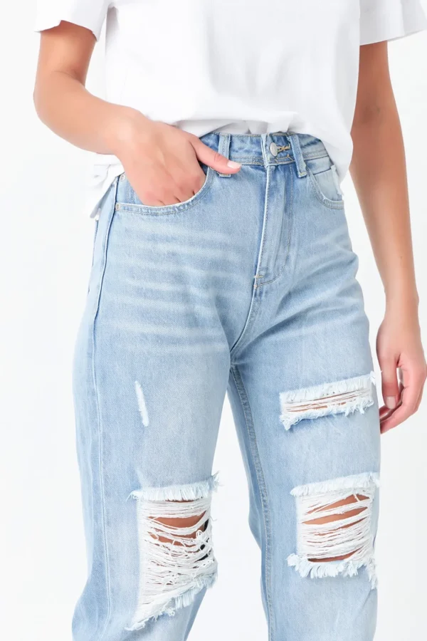 GREY LAB Denim | Tops*- Destroyed Jeans
