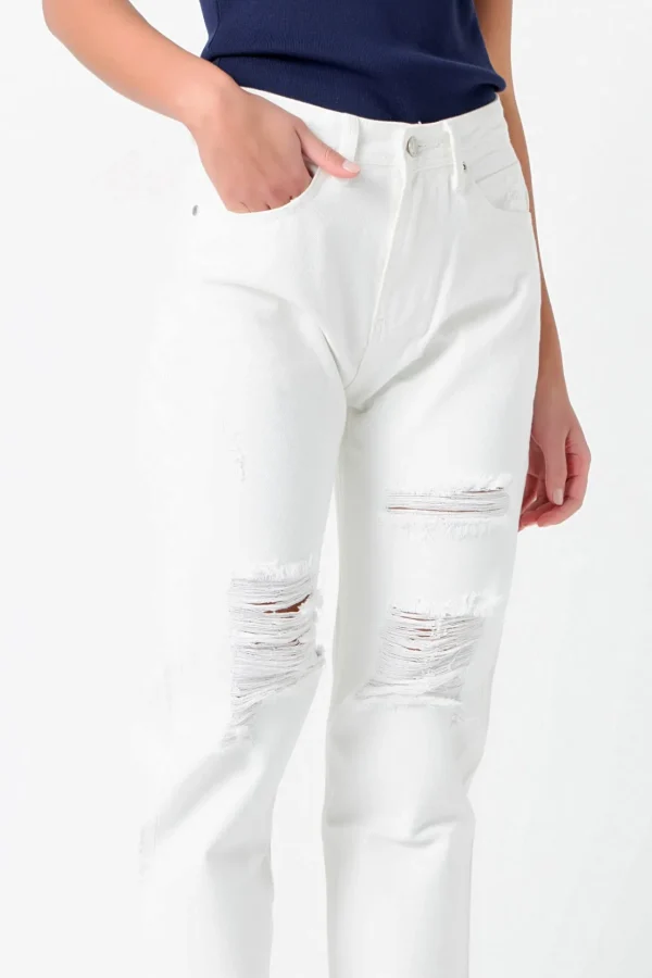 GREY LAB Denim | Tops*- Destroyed Jeans