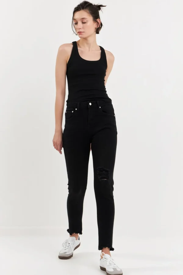 GREY LAB Denim | Tops*- Destroyed Skinny Jeans