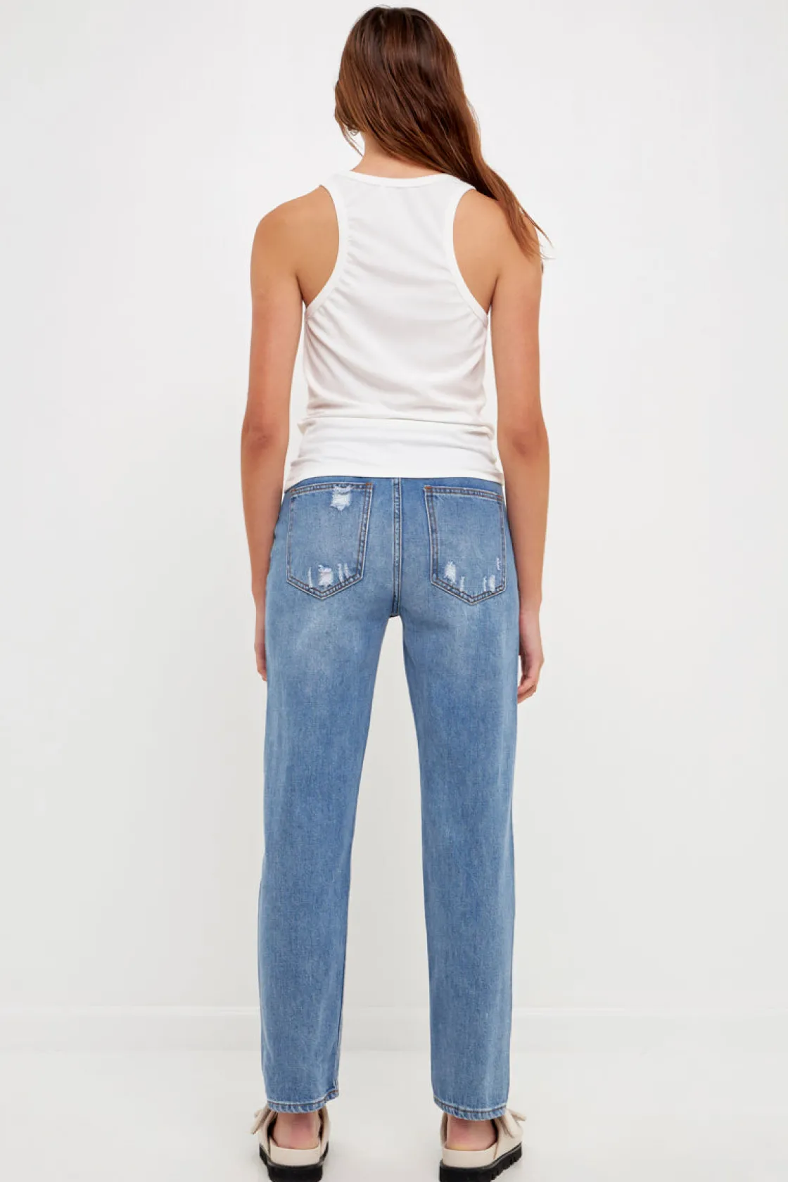 grey_lab__distressed_stra_8.webp GREY LAB Denim | Tops*- Distressed Straight Leg Jeans