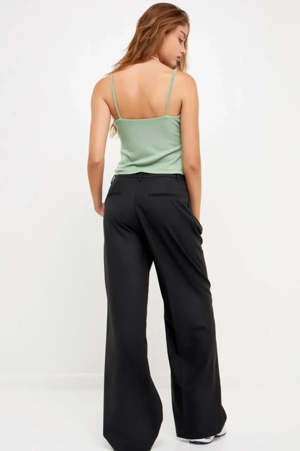 GREY LAB Tops*- Double Strap Cami Top SAGE