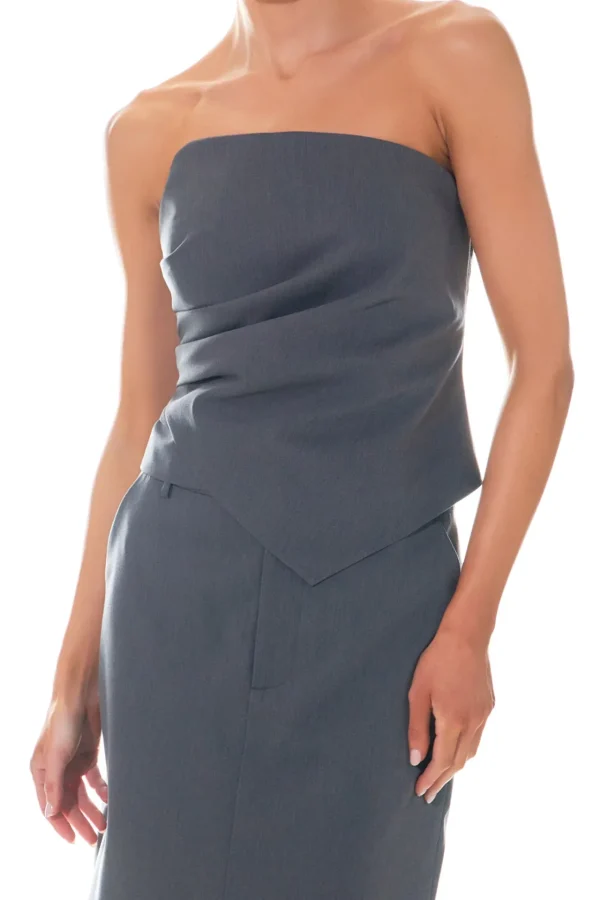 GREY LAB Matching Sets | Tops*- Draped Corset Top