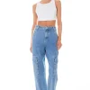 GREY LAB Tops*- Elastic Band Open Back Crop Top