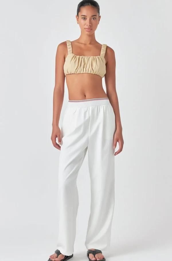 GREY LAB Loungewear | Pants*- Elastic Trim Wide Pants