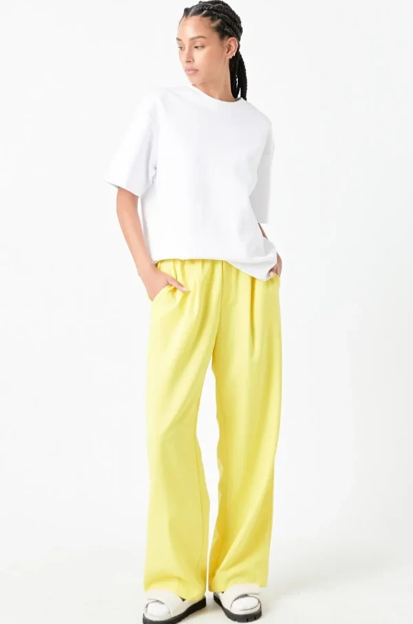 GREY LAB Loungewear | Pants*- Elastic Trim Wide Pants