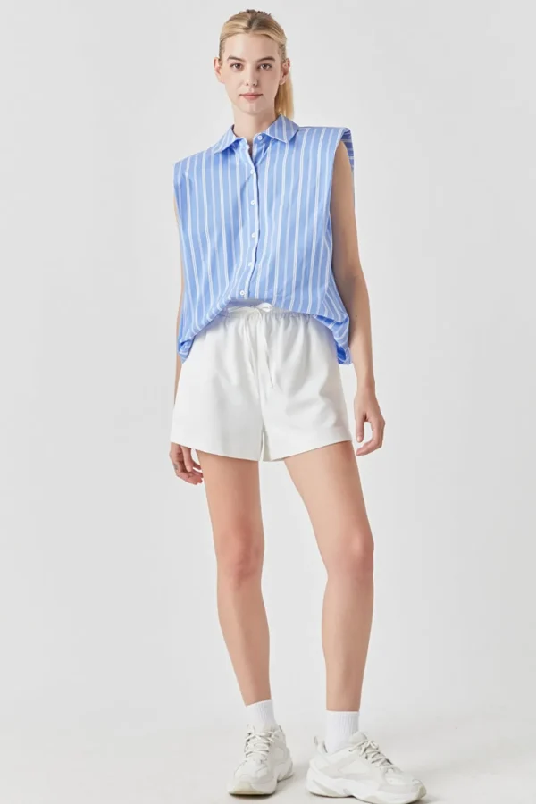 GREY LAB Shorts & Skorts | Tops*- Elastic Waist Shorts