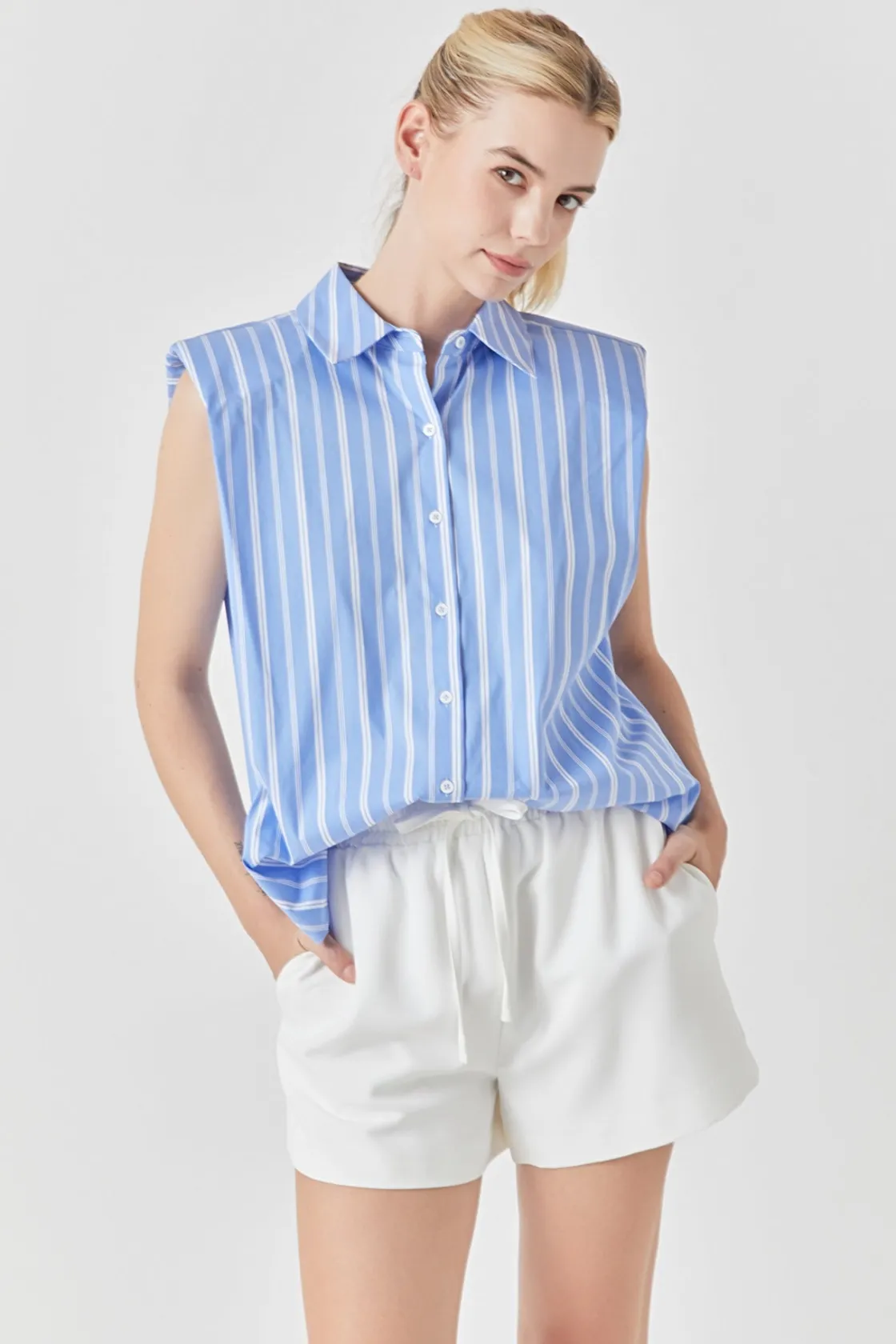 grey_lab__elastic_waist_s_2.webp GREY LAB Shorts & Skorts | Tops*- Elastic Waist Shorts