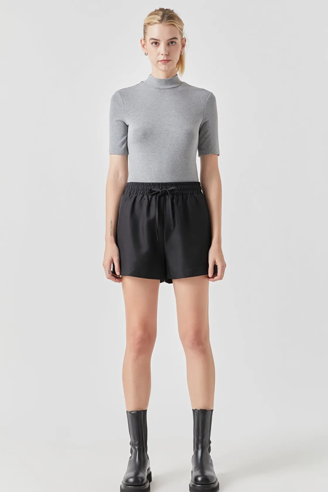 grey_lab__elastic_waist_s_6.webp GREY LAB Shorts & Skorts | Tops*- Elastic Waist Shorts