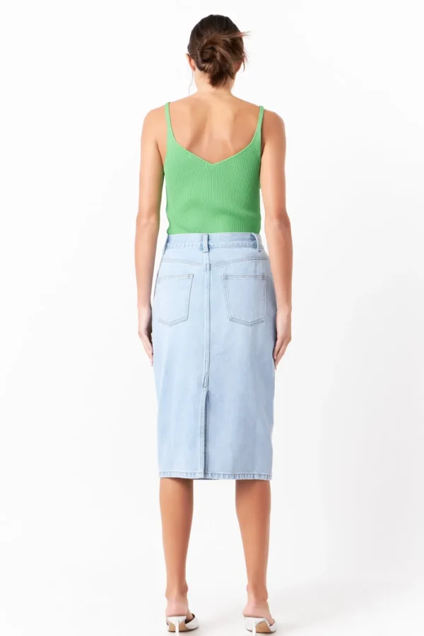 GREY LAB Sweaters & Knits | Tops*- Everday Elevated Strappy Knit Top