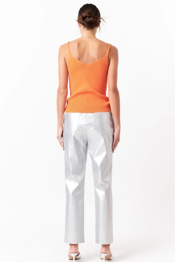 GREY LAB Sweaters & Knits | Tops*- Everday Elevated Strappy Knit Top
