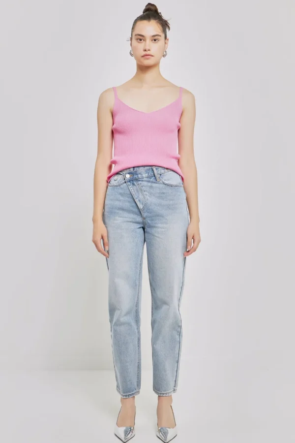 GREY LAB Sweaters & Knits | Tops*- Everday Elevated Strappy Knit Top