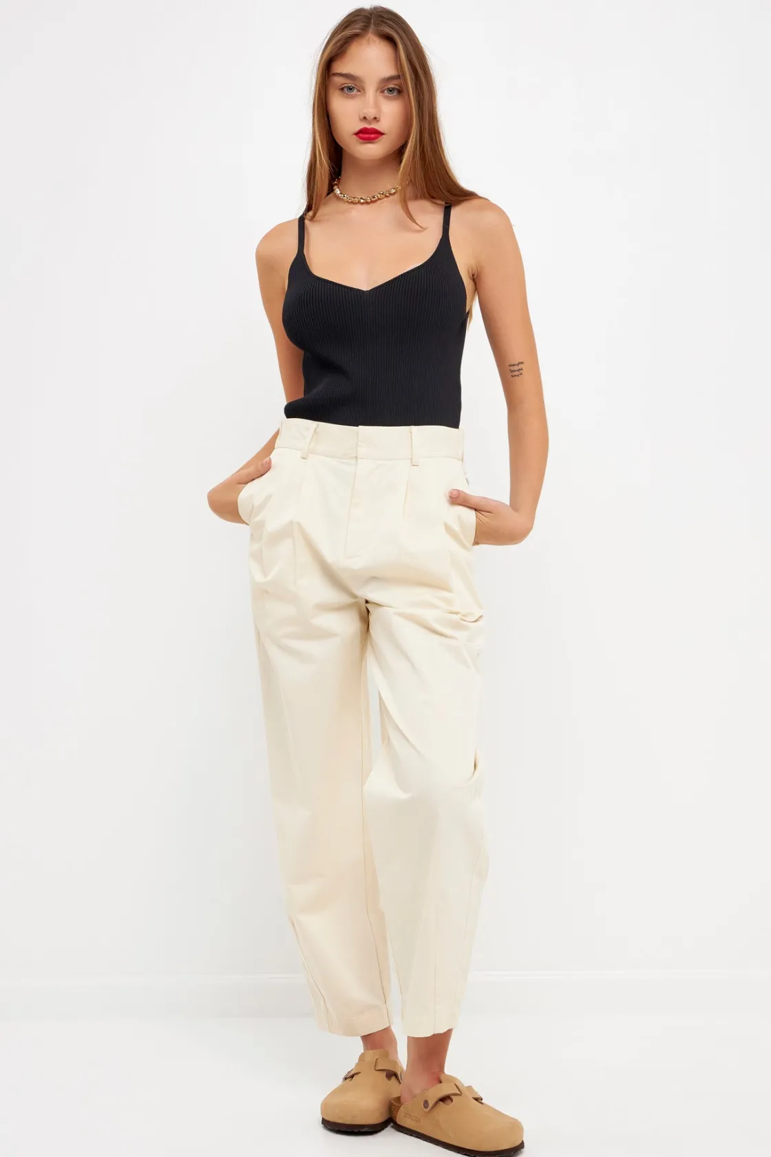 grey_lab__everday_elevate_5.webp GREY LAB Sweaters & Knits | Tops*- Everday Elevated Strappy Knit Top