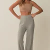 GREY LAB Loungewear | Sweaters & Knits*- Feather Plush Bralette Top BEIGE