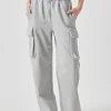 GREY LAB Pants | Tops*- Flap Pocket Wide Sweatpants