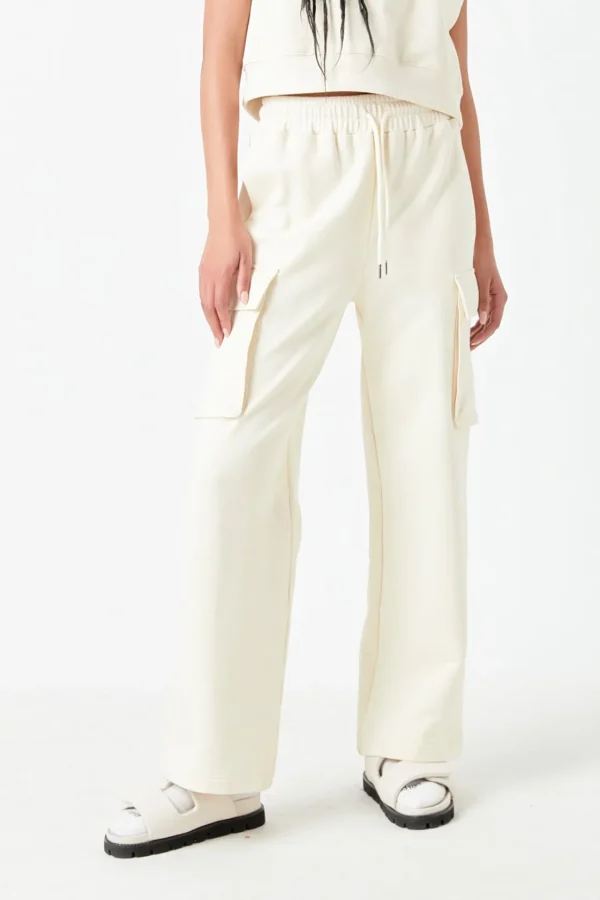 GREY LAB Pants | Tops*- Flap Pocket Wide Sweatpants