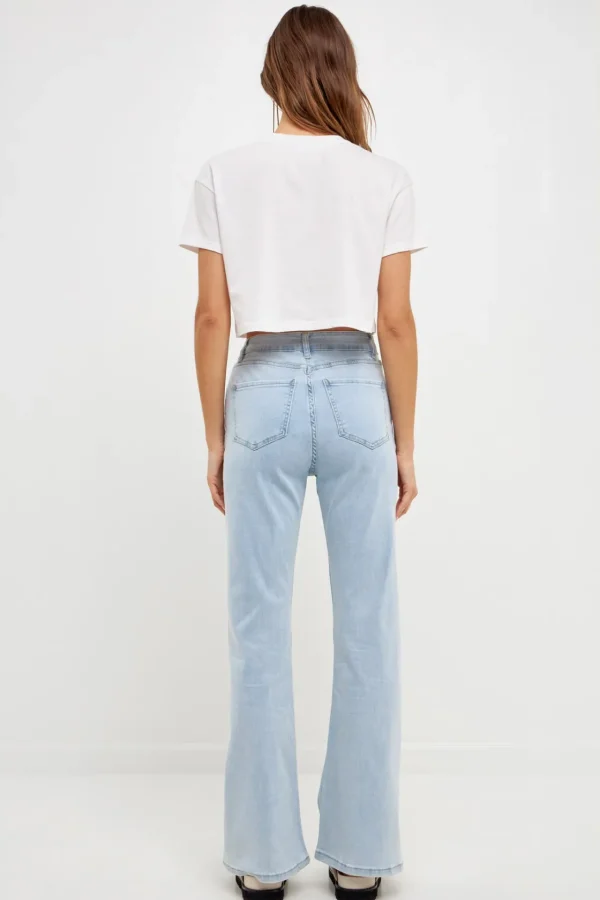 GREY LAB Denim | Tops*- Flare Jeans DENIM