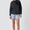 GREY LAB Shirts & Blouses | Tops*- Flower Brooch Shirt BLACK