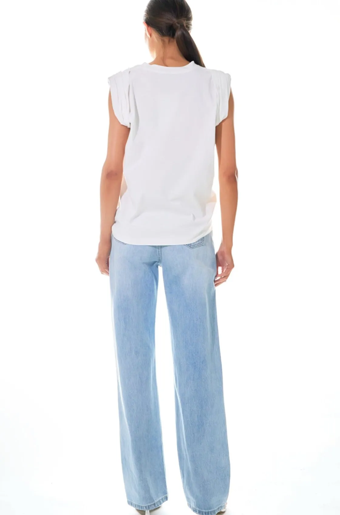 grey_lab__folded_sleeve_t_3.webp GREY LAB Tops*- Folded Sleeve Top WHITE