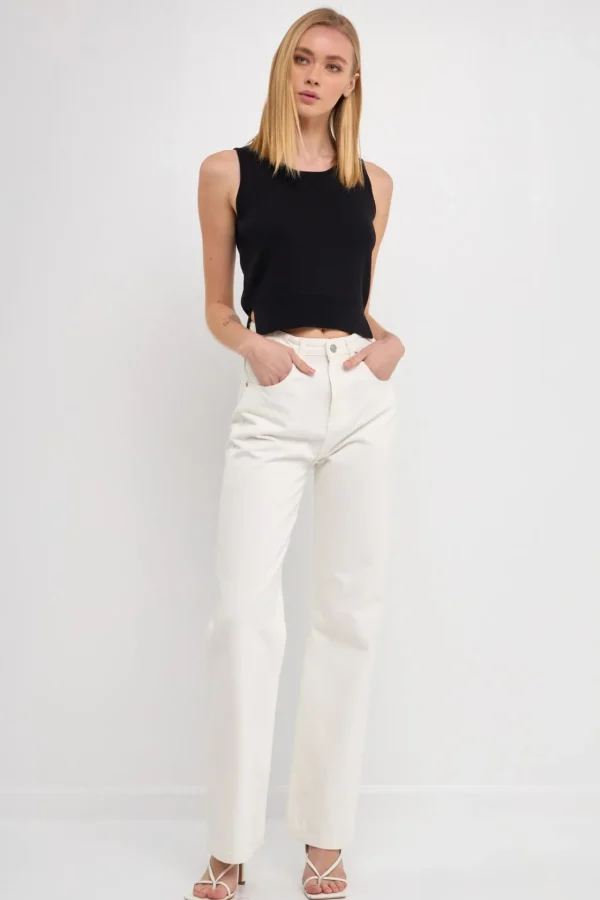 GREY LAB Denim | Tops*- High Waist Jeans