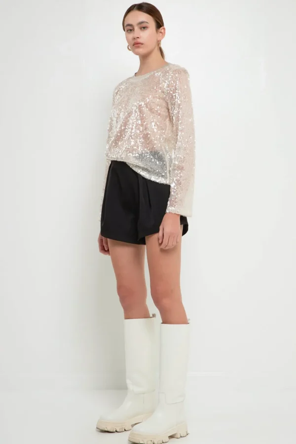 GREY LAB Matching Sets | Shorts & Skorts*- High Waisted Balloon Shorts