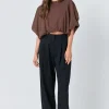 GREY LAB Tops*- High-Low Cropped T-Shirt
