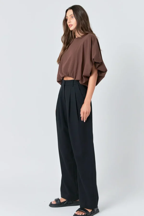 GREY LAB Tops*- High-Low Cropped T-Shirt