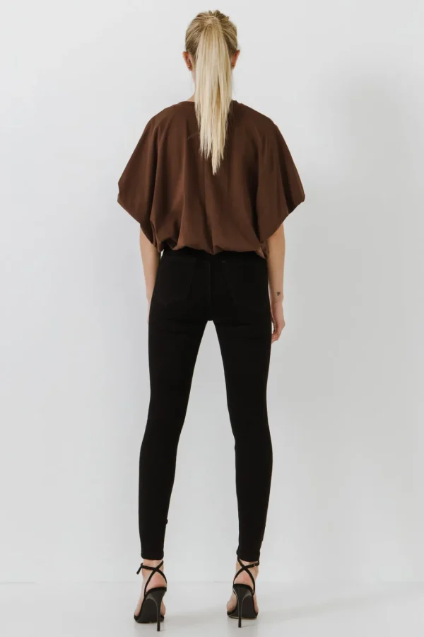 GREY LAB Tops*- High-Low Cropped T-Shirt