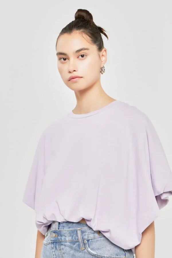 GREY LAB Tops*- High-Low Cropped T-Shirt