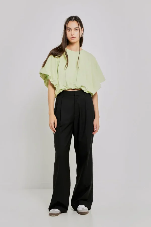 GREY LAB Tops*- High-Low Cropped T-Shirt