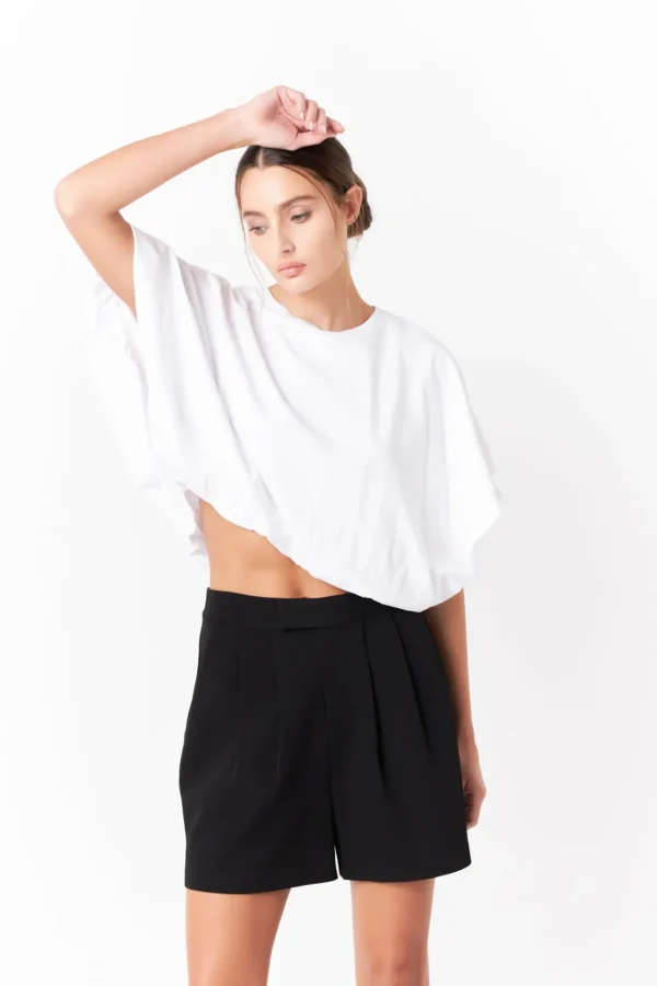 GREY LAB Tops*- High-Low Cropped T-Shirt